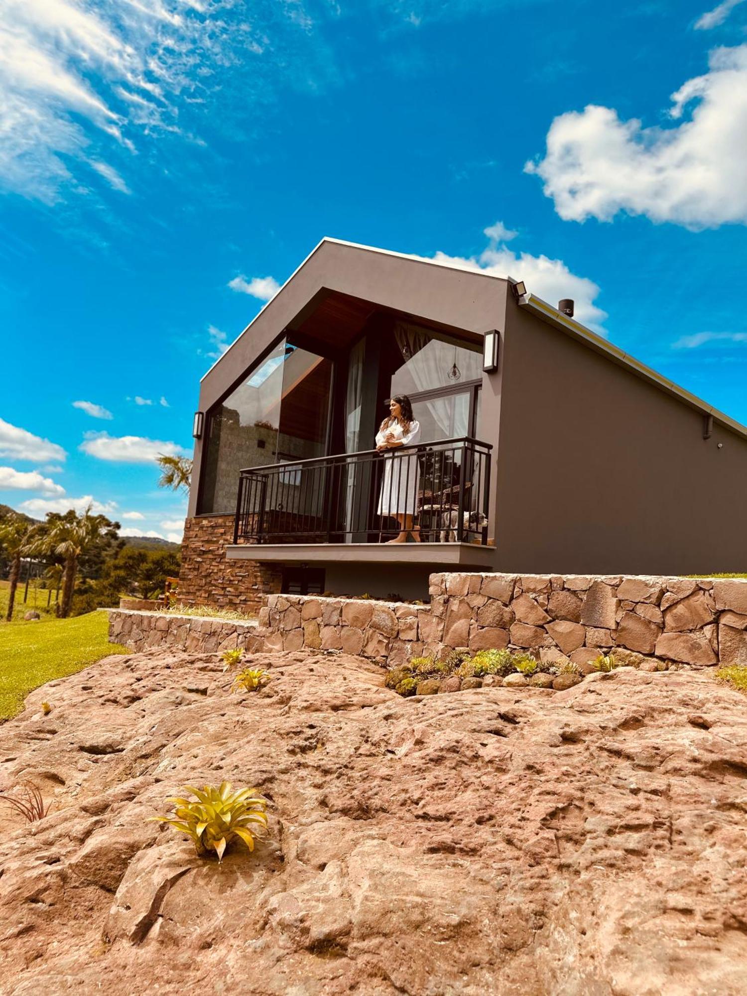 Cabanas Le Vigne Pinto Bandeira Exteriör bild